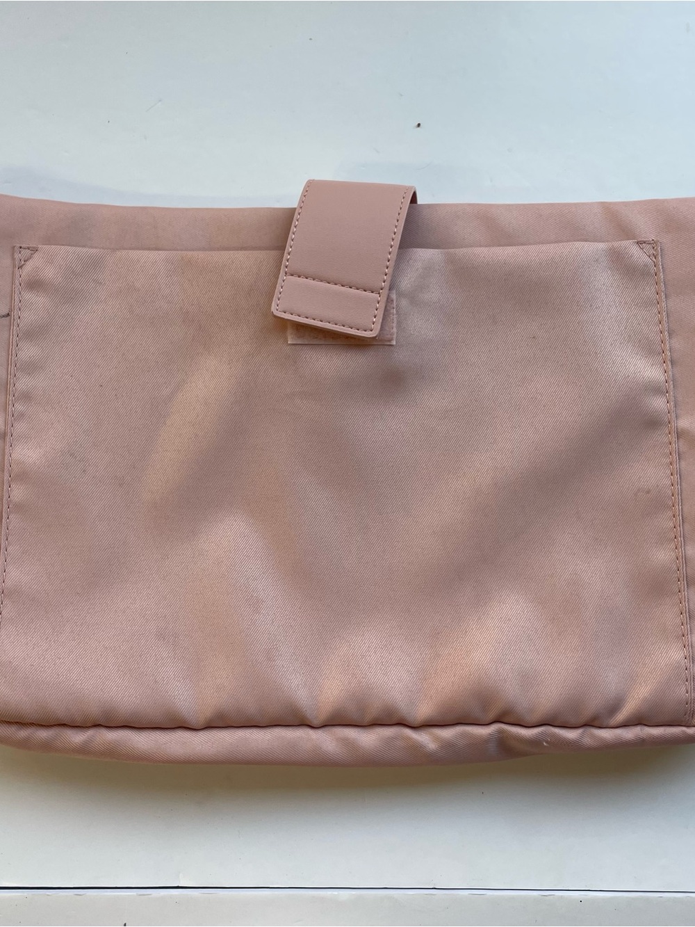 ⁠Poppy & Peonies Go-Getter Tote Bag Blush Pink Vegan Leather Travel - Picture 13 of 16